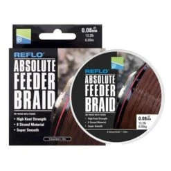 Preston Absolute Feeder Braid 150m 0.08mm