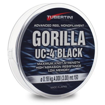 TUBERTINI Gorilla UC-4 Black 150m -0.18 3 TUBERTINI Gorilla UC-4 Black 150m -0.18
