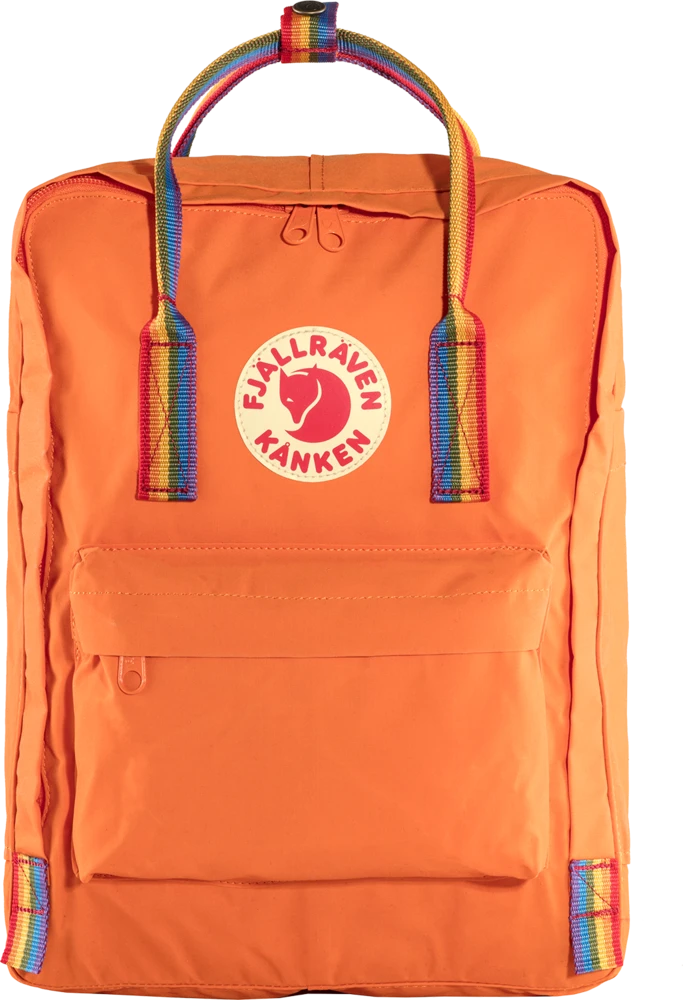 Fjallraven Kanken Rainbow Rugzak Oranje 3 Fjallraven Kanken Rainbow Rugzak Oranje