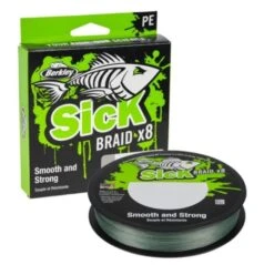 Berkley Sick Braid X8 Low-Vis Green 0.12mm/11.2kg
