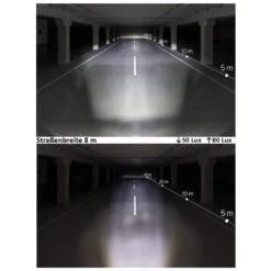 Busch-mueller Lumotec IQ-XS 70 Lux - Zwart -Sticky Baits-winkel Lux Beispielzahl