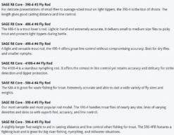 Sage R8 Core Fly Rods 35 Sage R8 Core Fly Rods -Sticky Baits-winkel Sage R8 Core Fly Rods 03 1600 XX size chart 1