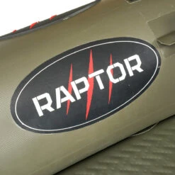 Raptor Onthaakmat XXL – Ovaal -Sticky Baits-winkel WEB 601 0008 260 Raptor Onthaakmat Opblaasbaar Ovaal incl Zitting en Peddels XXXL Olijfgroen V 11
