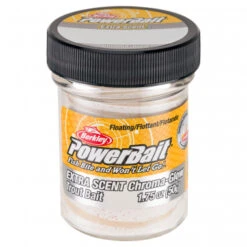 Berkley  Berkley Trout Dough PowerBait Glitter Croma-Glow (Mallow Glow Red Fleck)