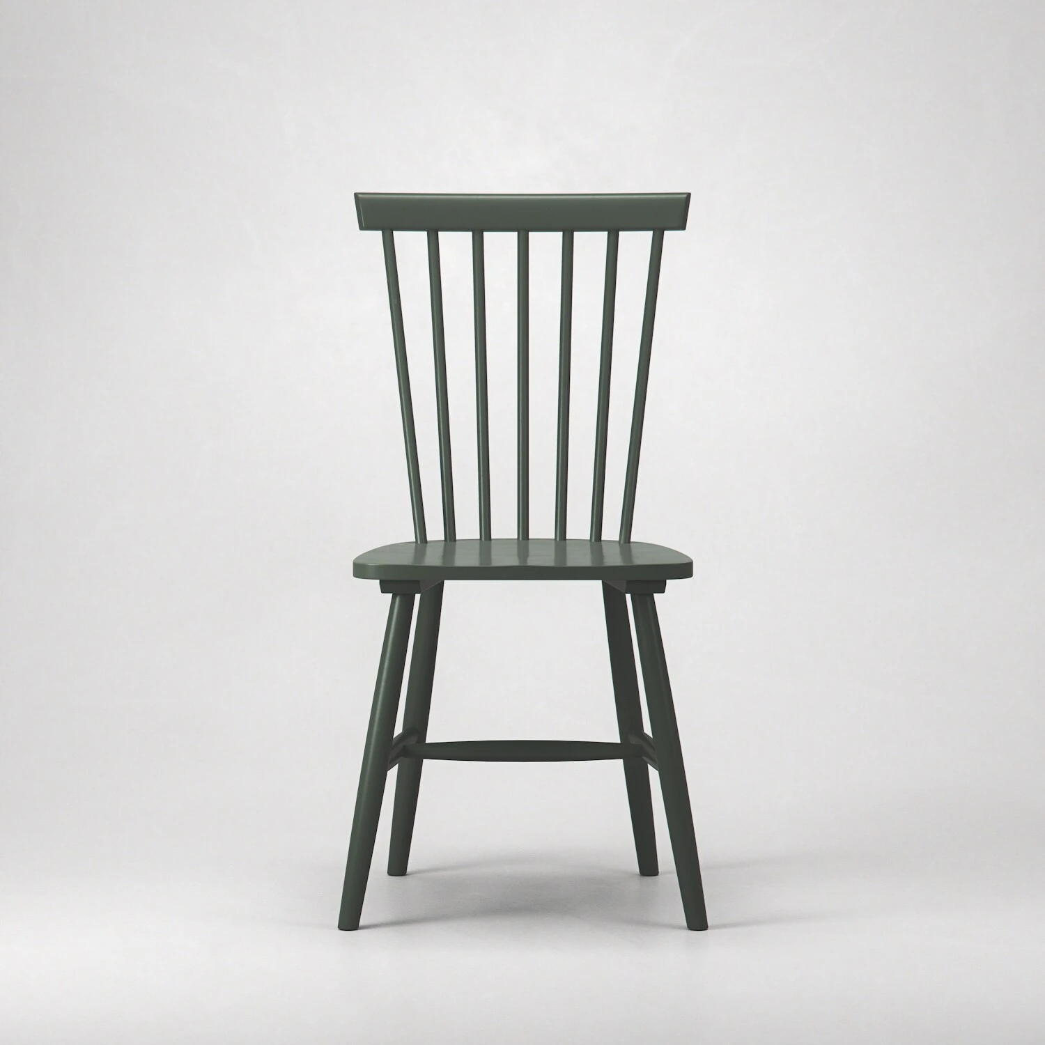 Wood H17 Windsorstoel, Donkergroen 4 Wood H17 Windsorstoel, Donkergroen - Afbeelding 2