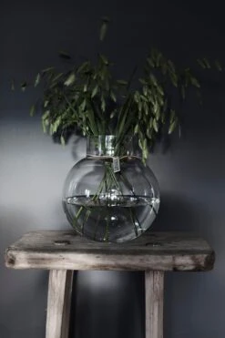 Ernst Glazen Vaas Doorzichtig, 38 Cm -Sticky Baits-winkel ernst glass vase clear 12