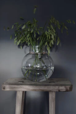 Ernst Glazen Vaas Doorzichtig, 38 Cm -Sticky Baits-winkel ernst glass vase clear 15