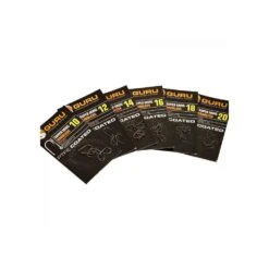 Guru Super MWG Eyed Size 10 Barbless Hook -Sticky Baits-winkel guru super mwg eyed barbless hook size 10 4