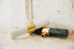 Klong Baton Damper Handle, White Marble -Sticky Baits-winkel klong baton damper handle 5