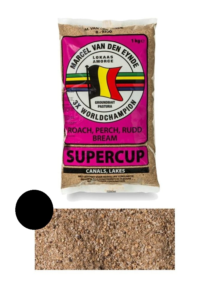 Marcel Van Den Eynde Supercup Black Zwart Witvis Visvoer 1kg 3 Marcel Van Den Eynde Supercup Black Zwart Witvis Visvoer 1kg