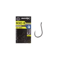 Matrix MXC-6 Medium Eyed Size 16 Barbless Hook