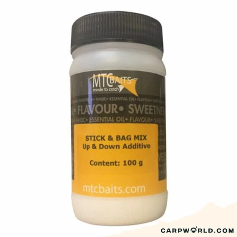 MTC Baits Up & Down Additive - 100 G Stick & Bag Mix 2 MTC Baits Up & Down Additive - 100 G Stick & Bag Mix
