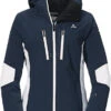 Schöffel Naladas Ski Jas Dames, Blauw/wit -Sticky Baits-winkel schoeffel naladas ski jacket women navy blazer 1