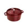 Staub Round Casserole In Cast Iron 6,7 L, Grenade Red -Sticky Baits-winkel staub round casserole in cast iron 67 l 2