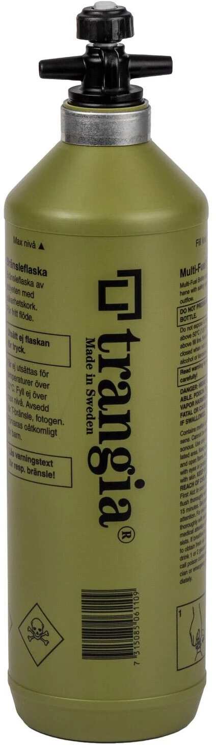 Trangia Veiligheidsfles 1000ml Olijf 3 Trangia Veiligheidsfles 1000ml Olijf