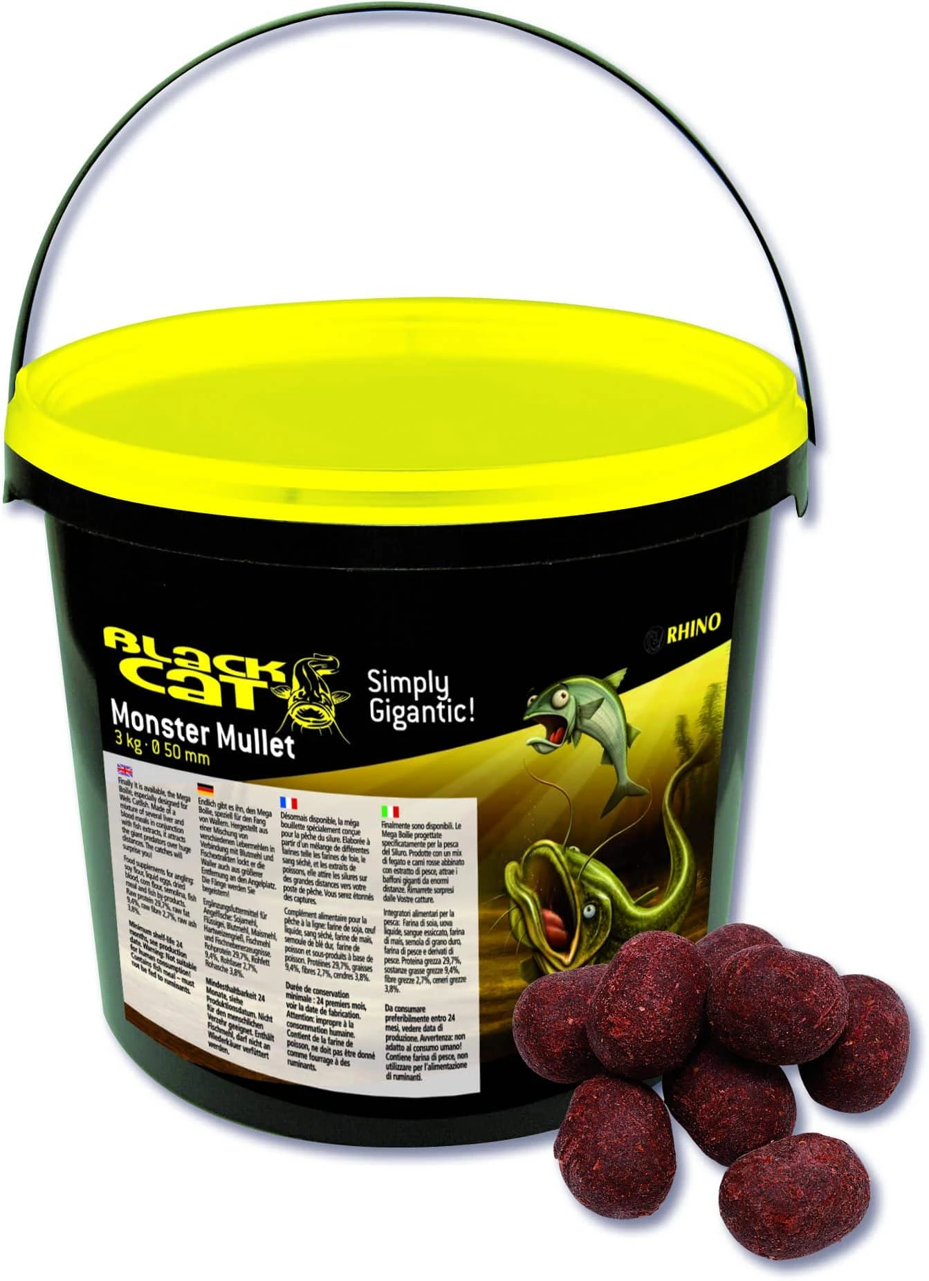 Black Cat Monster Mullet 2 Black Cat Monster Mullet - Afbeelding 2