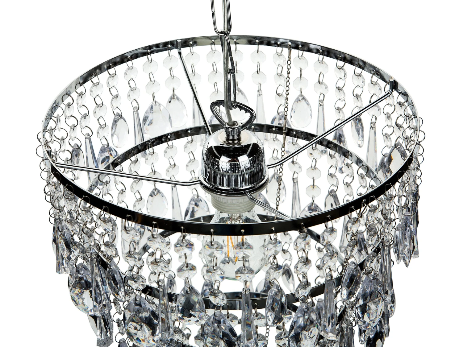 Kroonluchter Zilver ENTWASH - Afbeelding 9