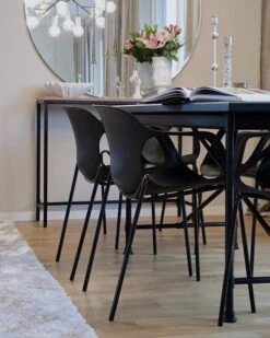 Eetkamerstoel Set Van 2 Kunststof Zwart ELBERT -Sticky Baits-winkel undef src sa picid 771040 type whitesh image