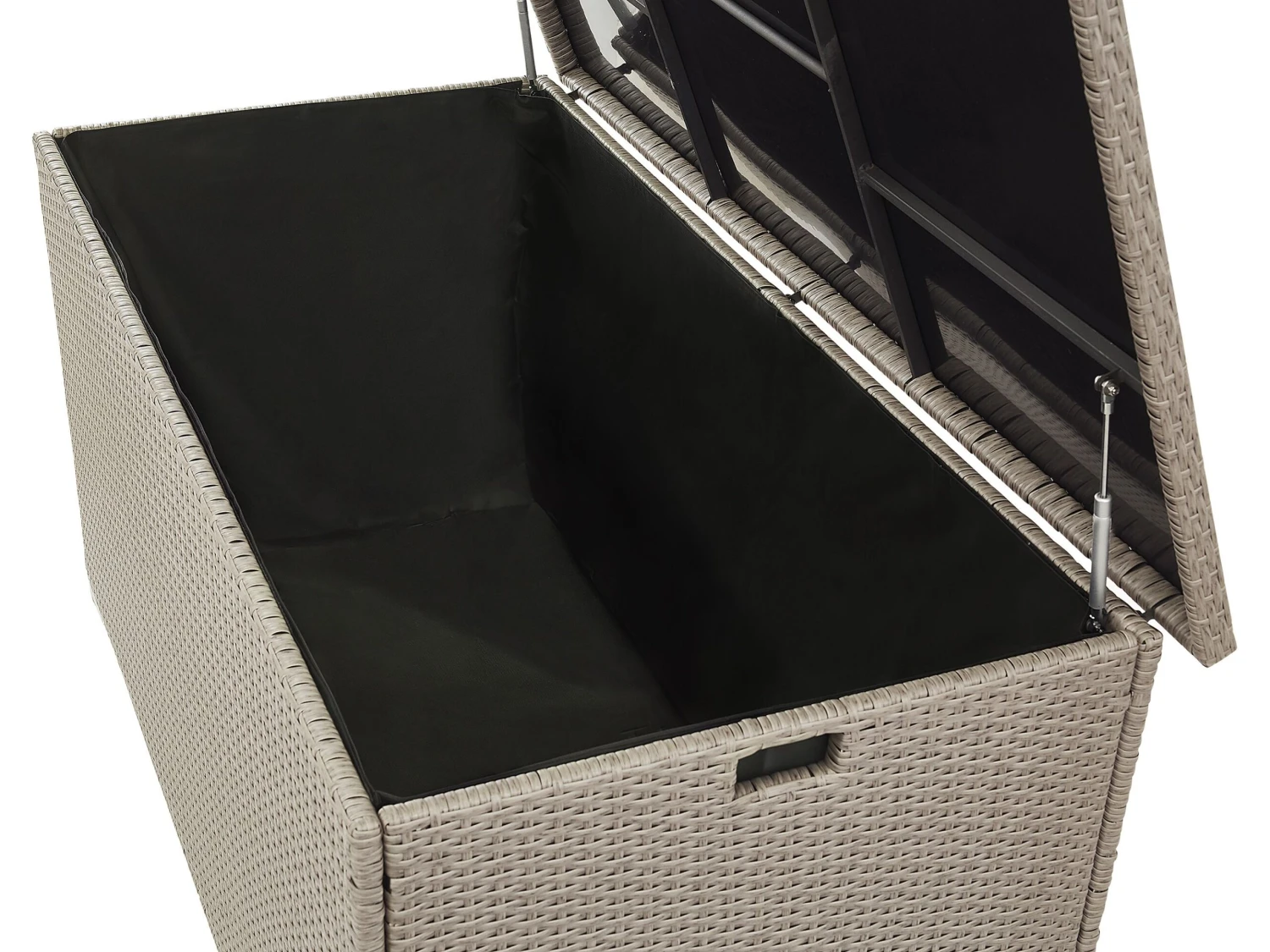 Kussenbox Rotan Taupe 155 X 75 MODENA - Afbeelding 5