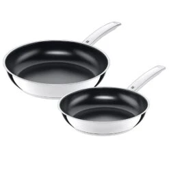 Durado Koekenpannen Set Roestvrij Staal 28 Cm / 24 Cm